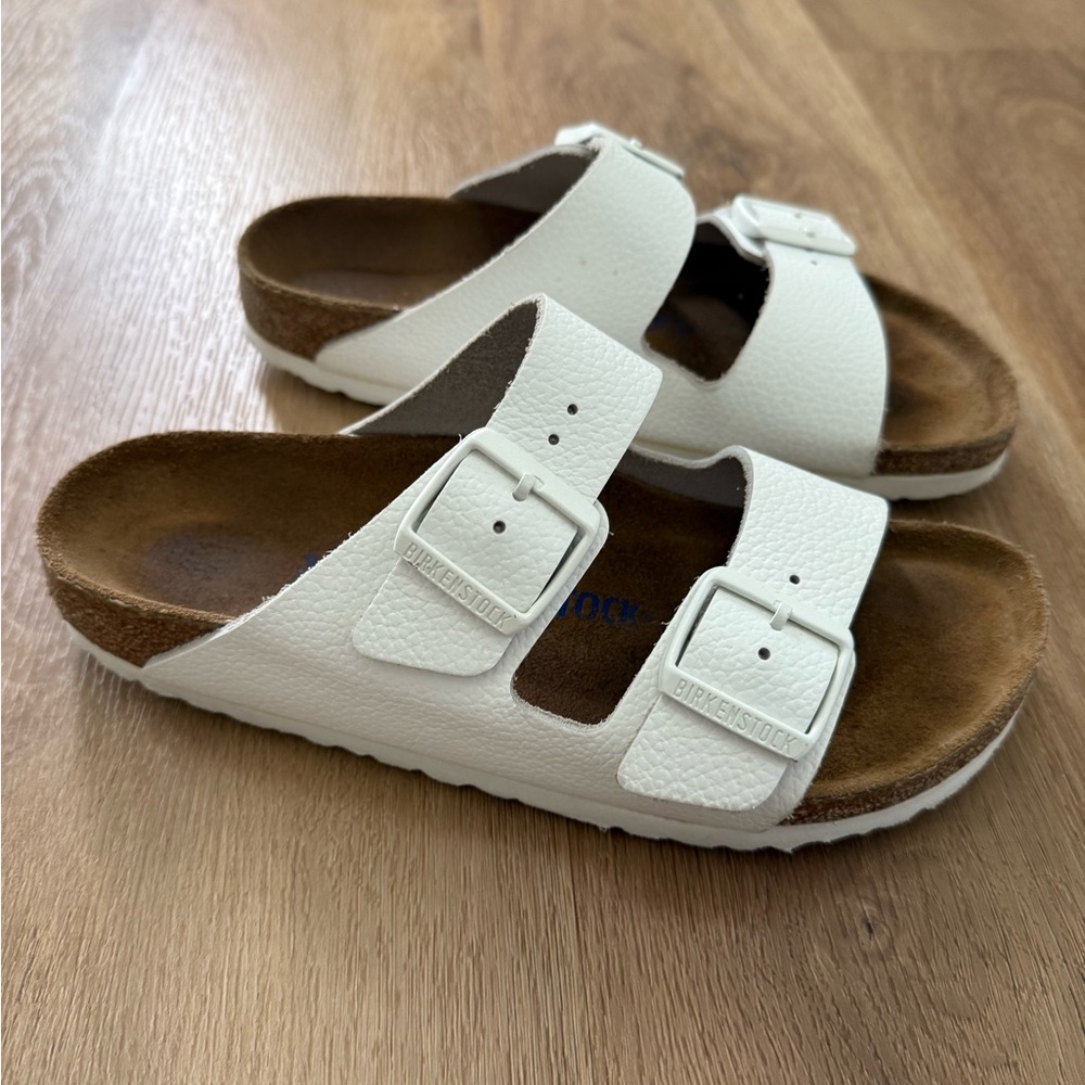 Birkenstock White Sandals